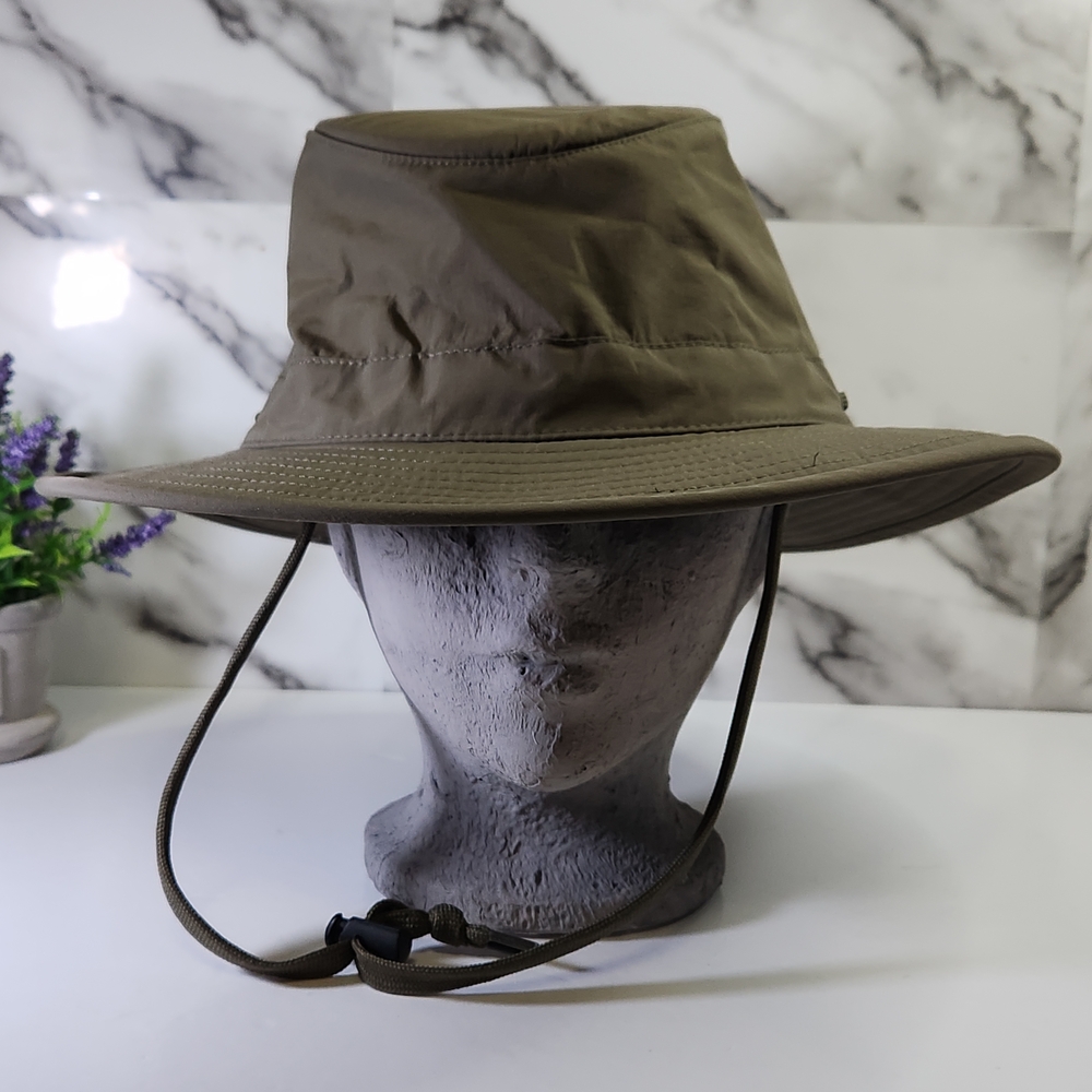 Tilley Hat. Men's Outdoor Wide Brim Sun Hat - Olive - Picture 9 of 9
